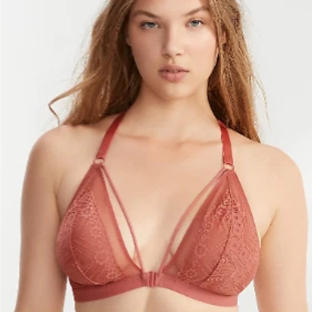 Curvy Kate ROSE Front And Center Wire-free Bralette, US 34K/L, UK 34H/HH.
